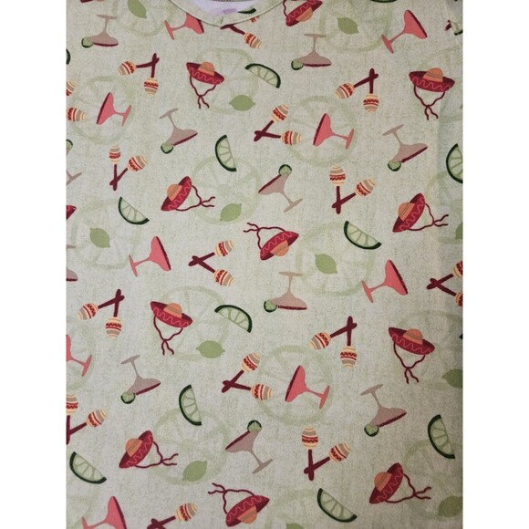 Christopher Banks Margarita Shirt Large Cinco De Mayo Green Tacos Burritos L - Picture 2 of 7